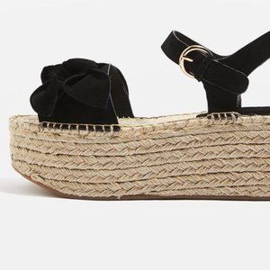 TopShop Bow Platform Espadrille Sandal